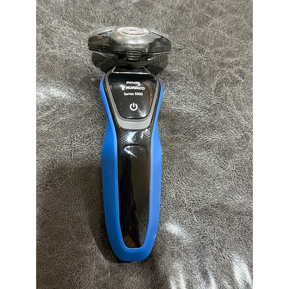 Philips Norelco Series 5000 S5250 Mens Electric‎ Rotary Shaver Blue Black IPX7